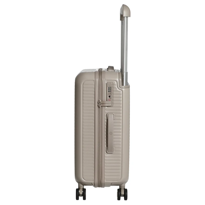 NINETYGO Nulife - Trolley de cabina con 4 ruedas S 55 cm (beige)