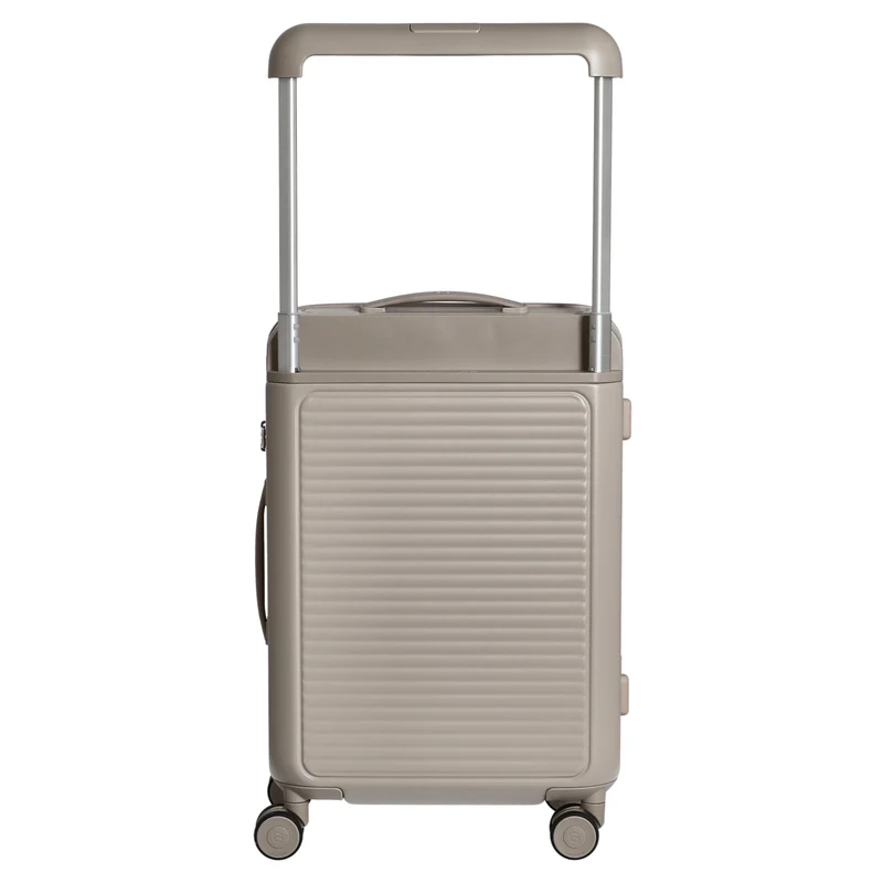 NINETYGO Nulife - Trolley de cabina con 4 ruedas S 55 cm (beige)