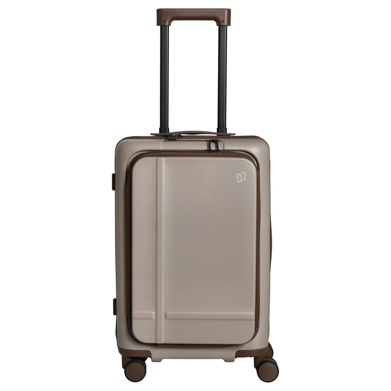 NINETYGO Coffee Jorney - Trolley de cabina con 4 ruedas S 55 cm (flat white)