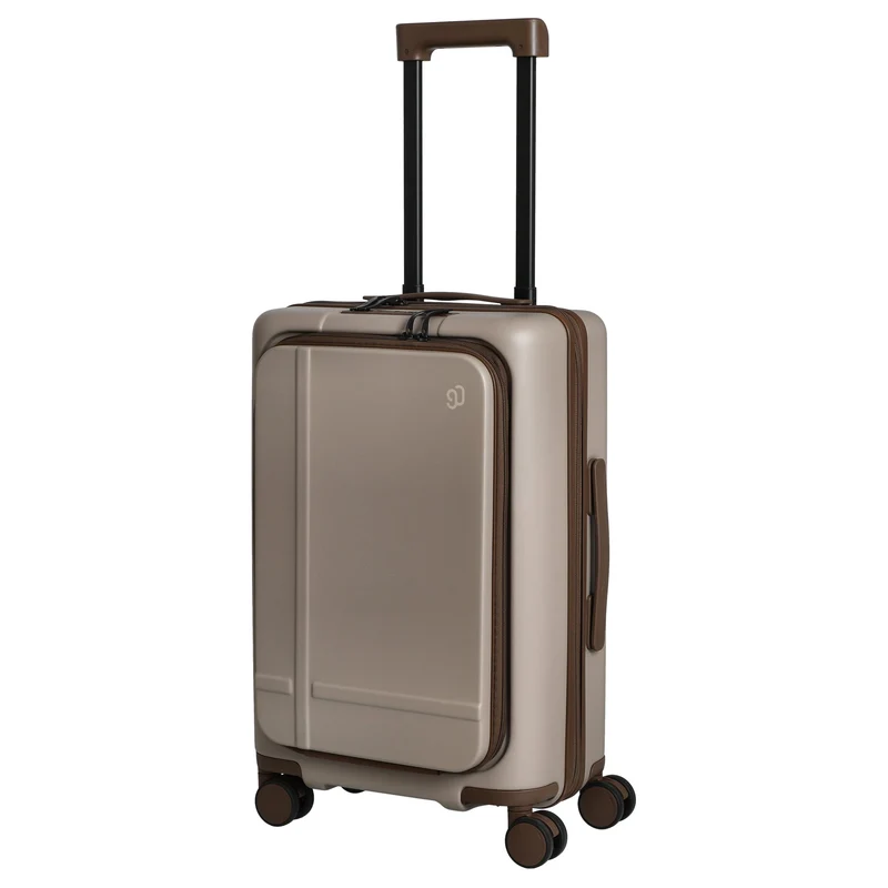 NINETYGO Coffee Jorney - Trolley de cabina con 4 ruedas S 55 cm (flat white)