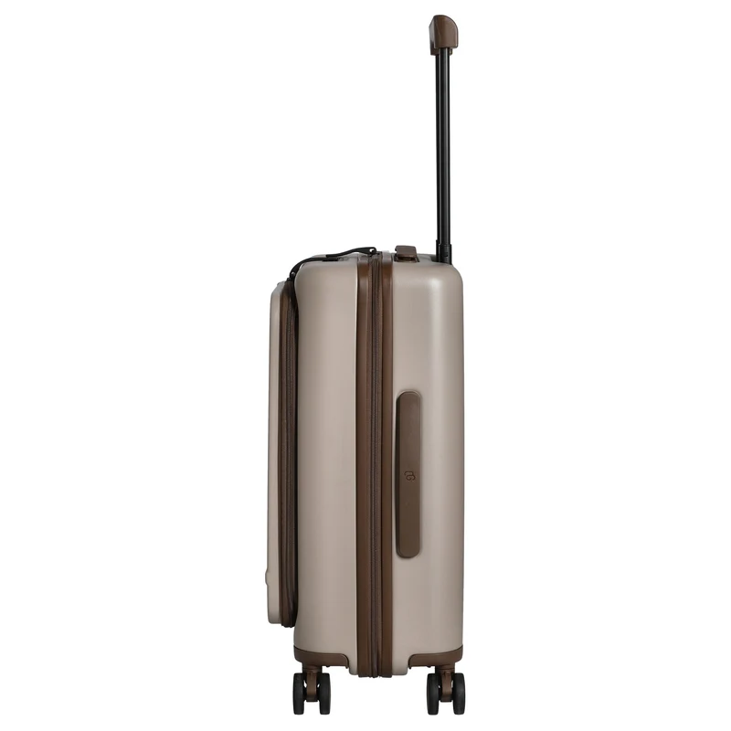 NINETYGO Coffee Jorney - Trolley de cabina con 4 ruedas S 55 cm (flat white)