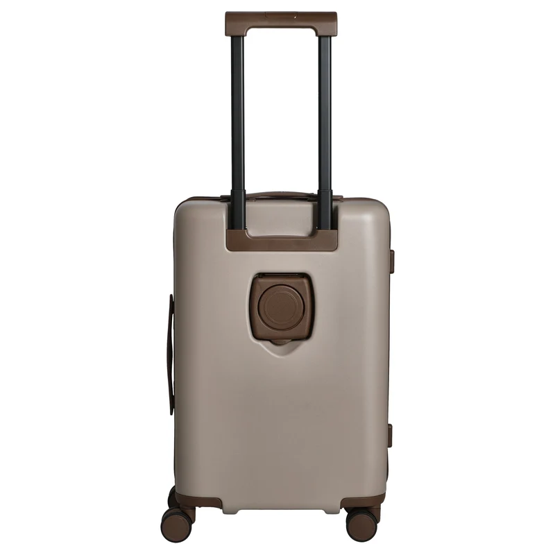 NINETYGO Coffee Jorney - Trolley de cabina con 4 ruedas S 55 cm (flat white)