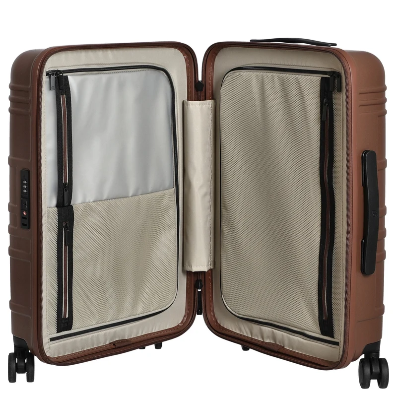NINETYGO Modern - Trolley de cabina con 4 ruedas S 55 cm (braun)