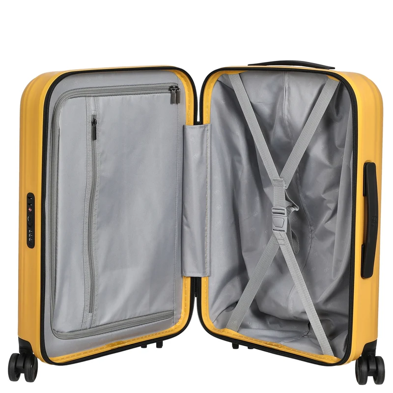 NINETYGO Elbe - Trolley de cabina con 4 ruedas S 55 cm (gelb)