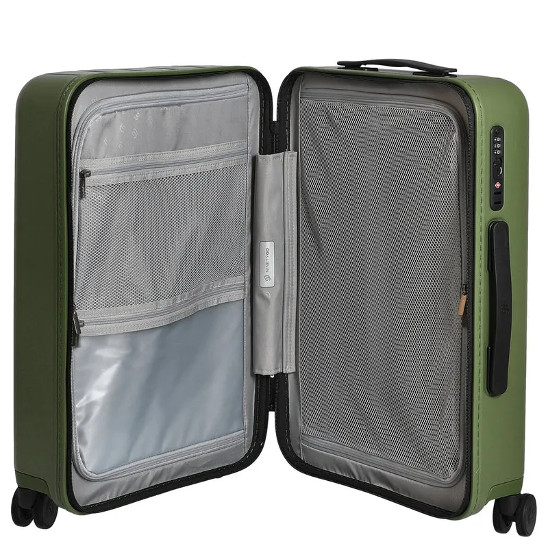 NINETYGO Touch - Trolley de cabina con 4 ruedas S 55 cm (grün)