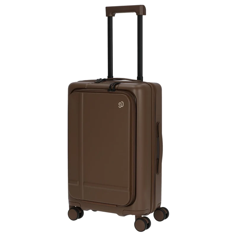 NINETYGO Coffee Jorney - Trolley de cabina con 4 ruedas S 55 cm (latte)