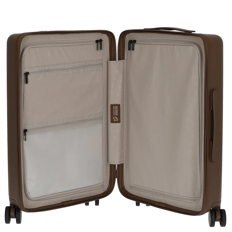 NINETYGO Coffee Jorney - Trolley de cabina con 4 ruedas S 55 cm (latte)