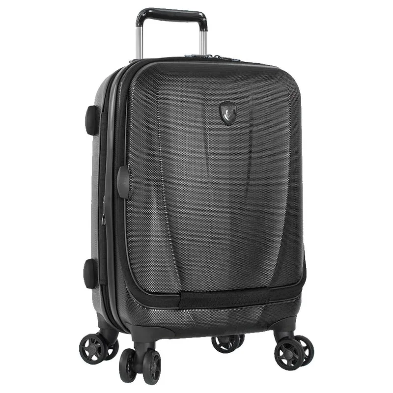 Heys Vantage Smart Access - Trolley de cabina S de 4 ruedas 15.6" 53 cm expandible (black)