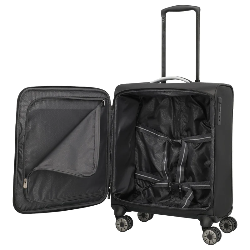 Travelite Jetpack Max - Trolley de 4 ruedas S 55 cm (schwarz)