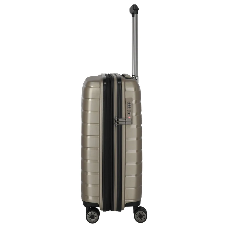 Travelite Air Base - Trolley de cabina S 4 ruedas 55 cm expandible (champagner)