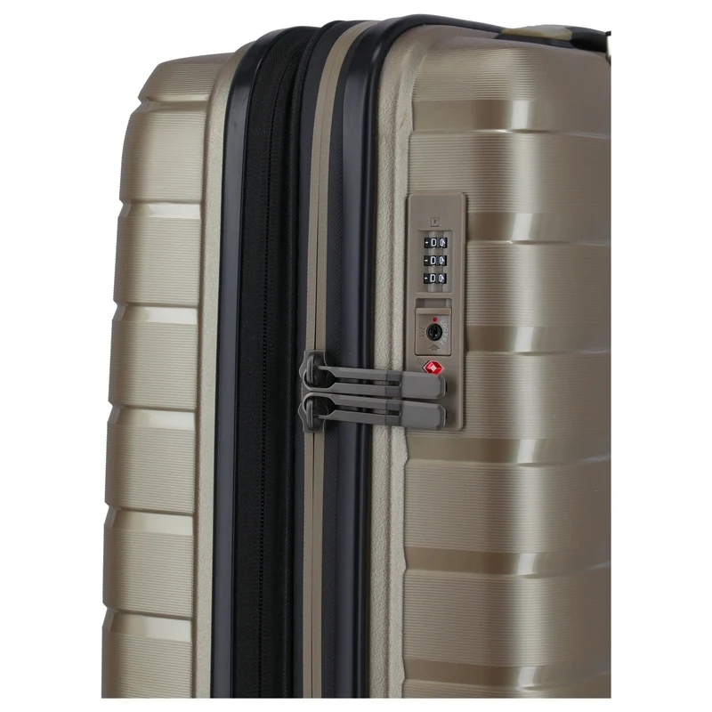 Travelite Air Base - Trolley de cabina S 4 ruedas 55 cm expandible (champagner)