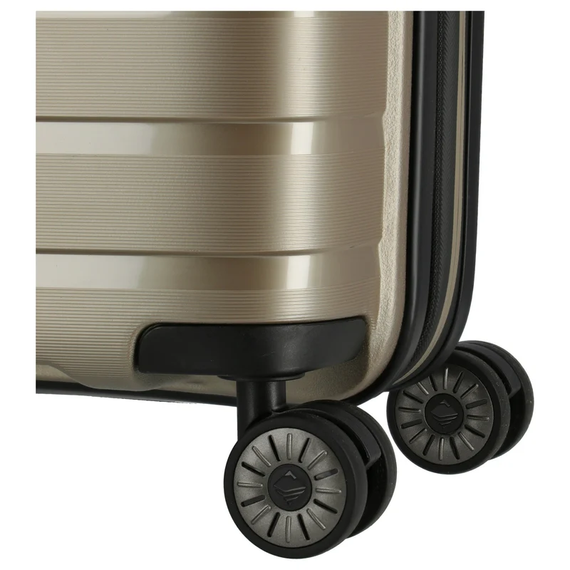Travelite Air Base - Trolley de cabina S 4 ruedas 55 cm expandible (champagner)