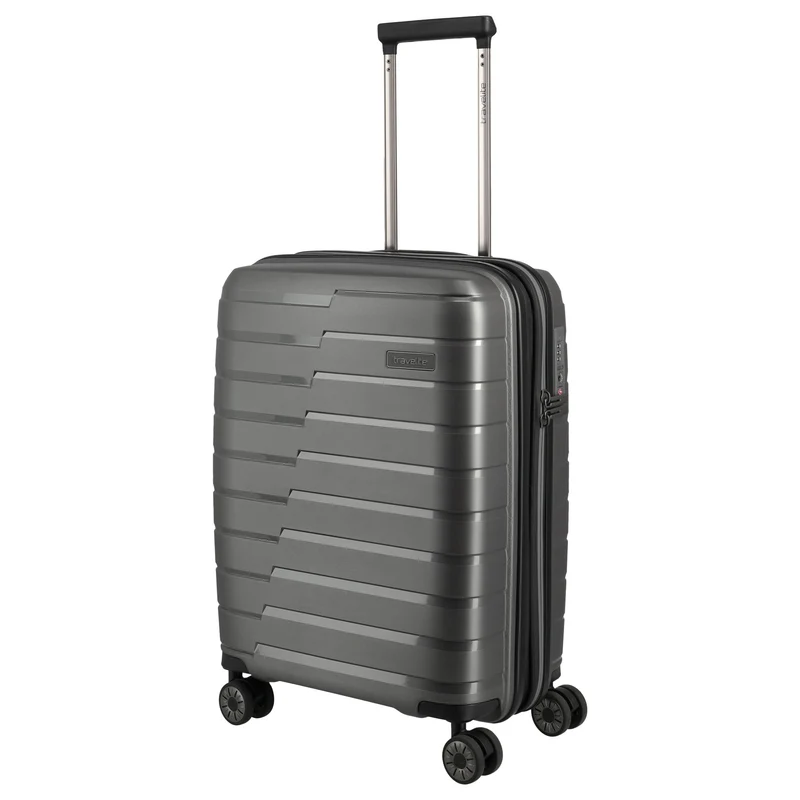 Travelite Air Base - Trolley de cabina con 4 ruedas S 55 cm expandible (anthracite)