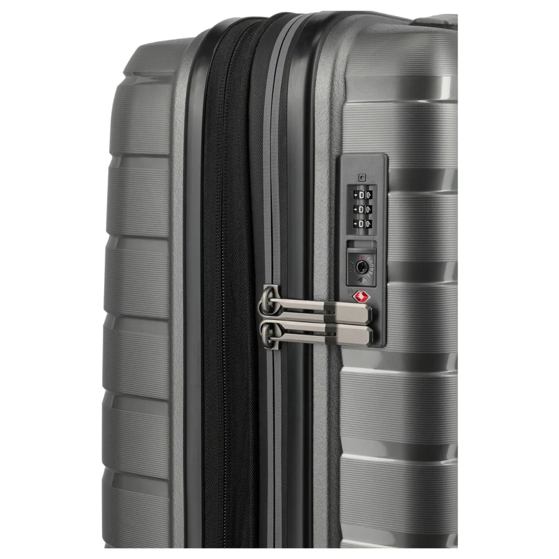 Travelite Air Base - Trolley de cabina con 4 ruedas S 55 cm expandible (anthracite)