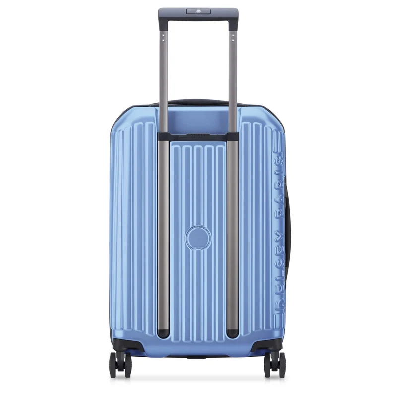 Delsey Paris Securitime - Trolley de cabina S 4 ruedas 55 cm expandible (lavendelblau)
