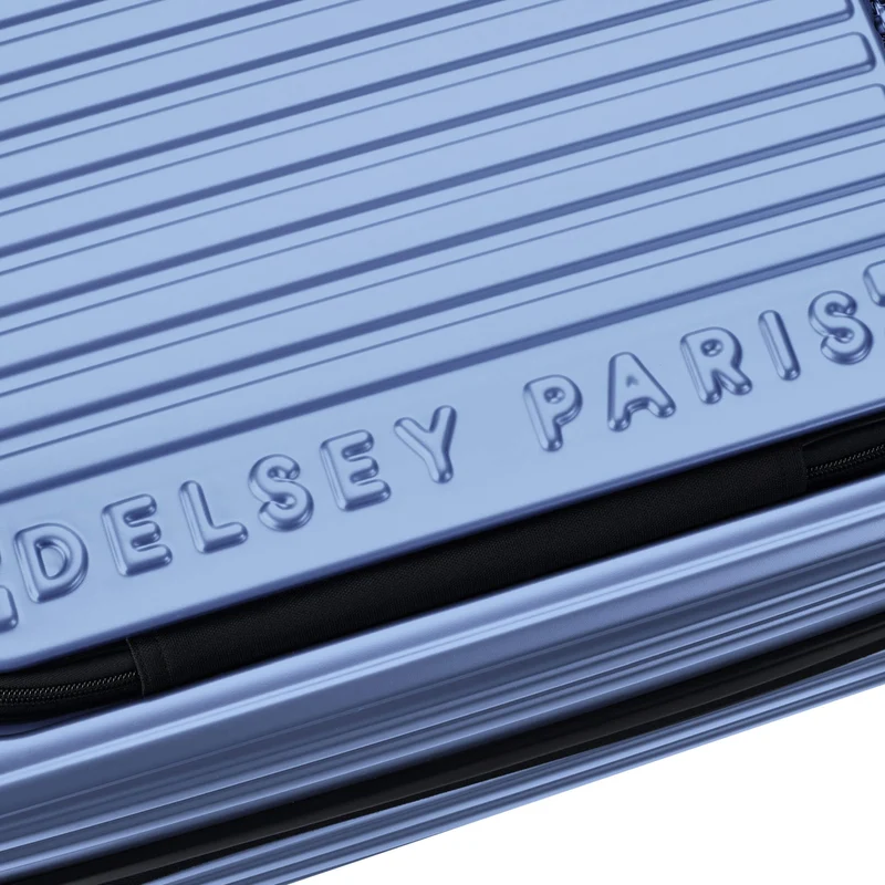Delsey Paris Securitime - Trolley de cabina S 4 ruedas 55 cm expandible (lavendelblau)