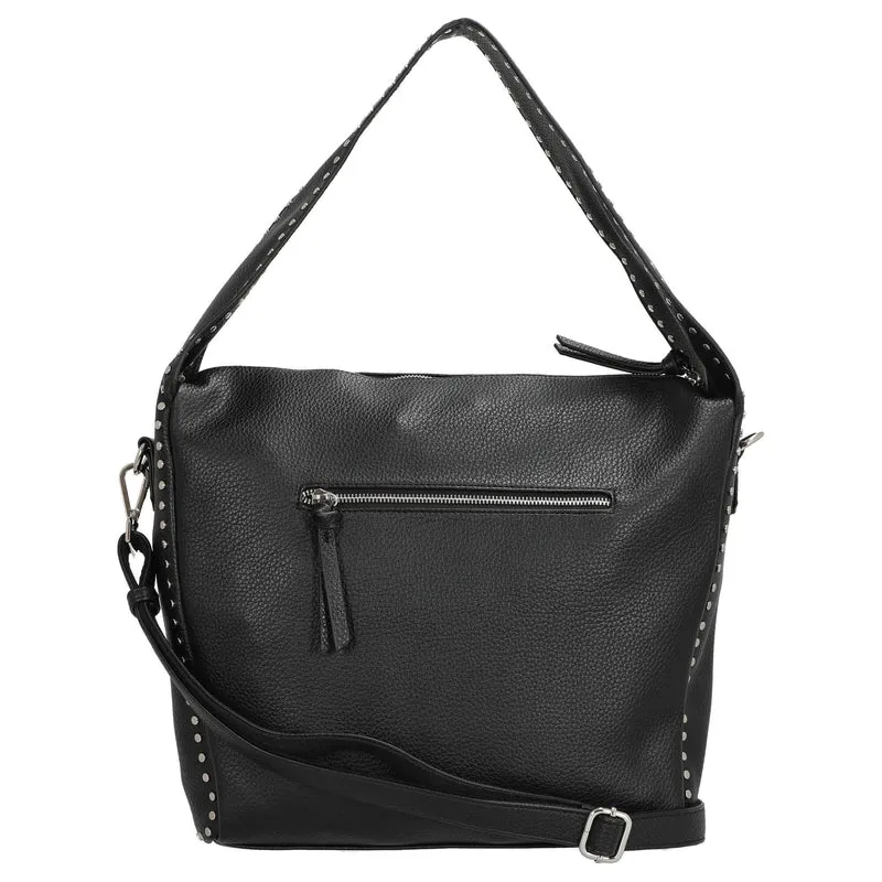 FREDsBRUDER Feel Wild Hobo - Bandolera 40 cm (negro)