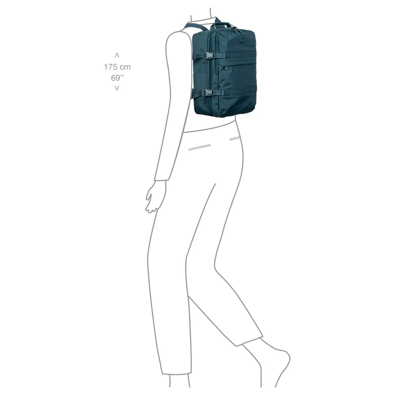 Brics Positano - Mochila 42 cm (sea green)