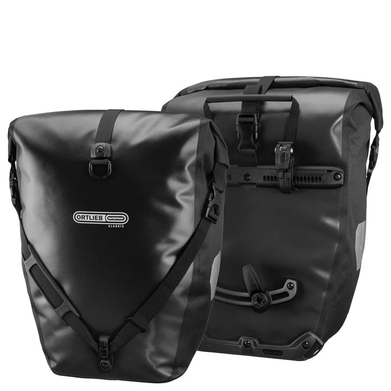 Ortlieb Back-Roller 40 - Bolsa trasera para rueda trasera QL2.1 (2x20L) 42 cm (black)