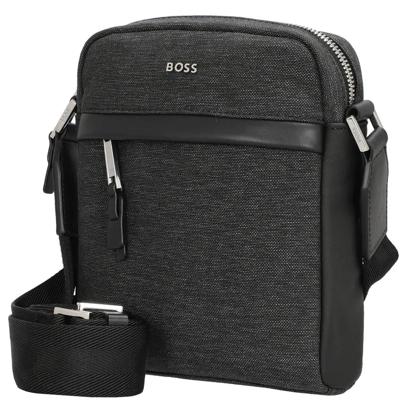 BOSS Highway - Bolso bandolera con cremallera 21 cm (dark grey)