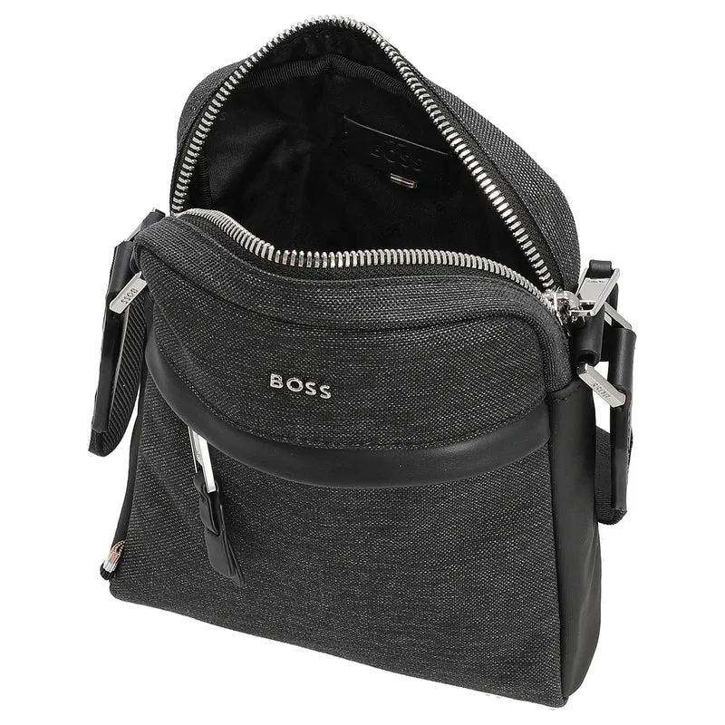 BOSS Highway - Bolso bandolera con cremallera 21 cm (dark grey)
