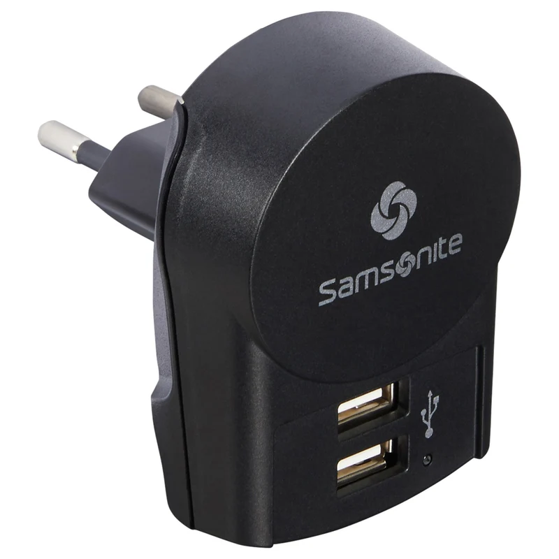 Samsonite World Adaptor Pro - Adaptador de viaje (black)