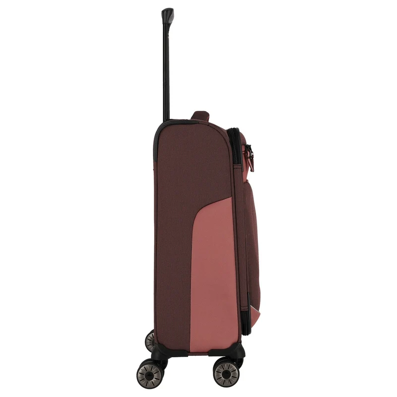 Travelite Viia - Trolley de cabina con 4 ruedas S 55 cm (Frühlingsrose)