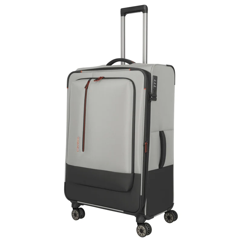 Travelite Crosslite - Trolley de 4 ruedas L 77 cm expandible (natur)