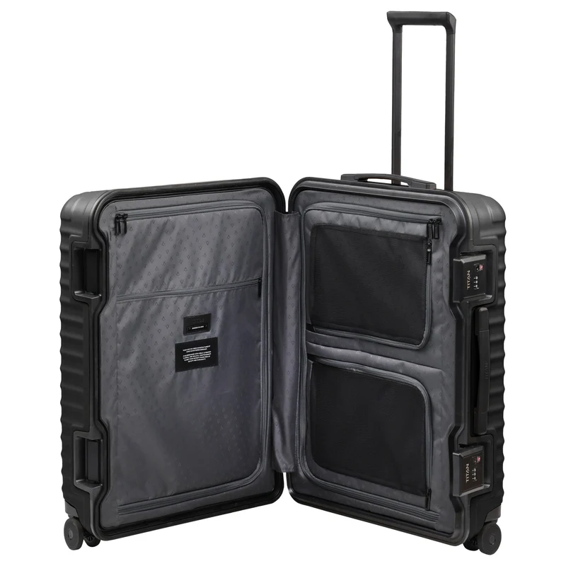 TITAN OVERSEAS - Trolley con 4 ruedas M+ 69 cm (nightshade black)
