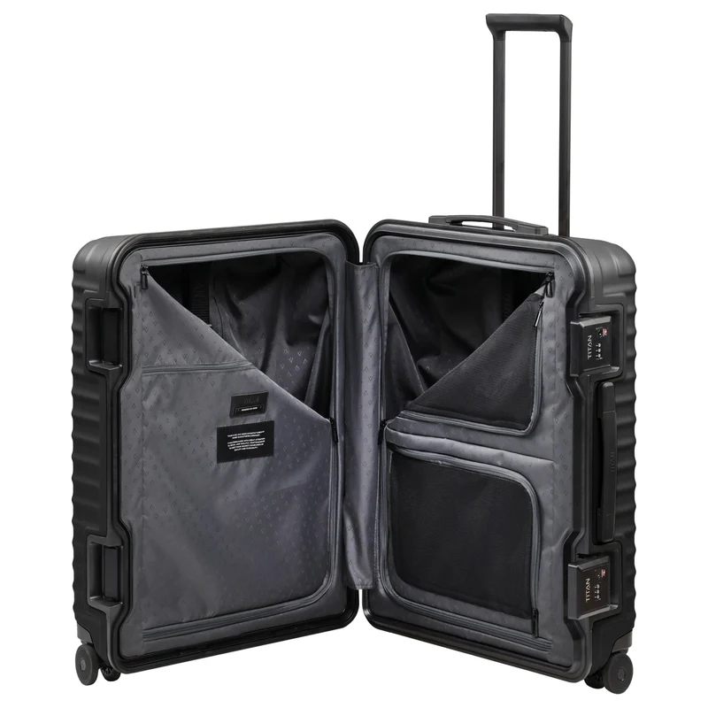 TITAN OVERSEAS - Trolley con 4 ruedas M+ 69 cm (nightshade black)
