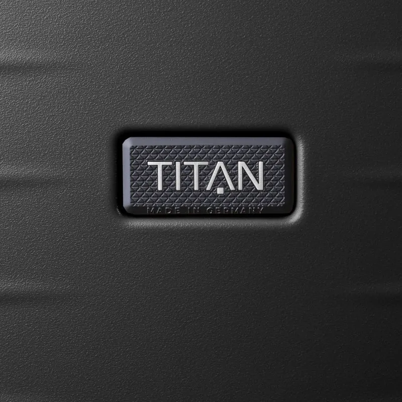 TITAN OVERSEAS - Trolley con 4 ruedas M+ 69 cm (nightshade black)