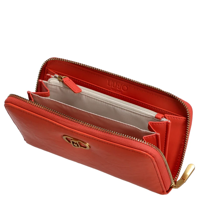 Liu Jo Lapuffy - Cartera XL 12cc 19 cm (pumpkin)
