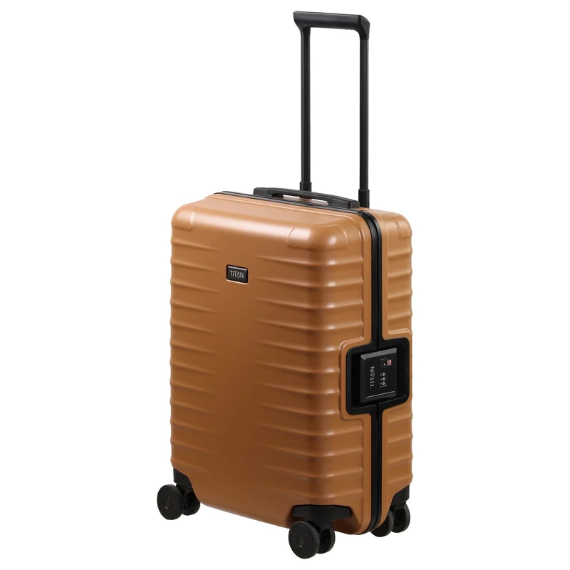 TITAN OVERSEAS - Trolley de cabina con 4 ruedas S 55/23 cm (canyon bronze)