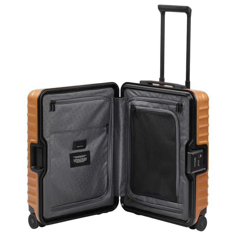 TITAN OVERSEAS - Trolley de cabina con 4 ruedas S 55/23 cm (canyon bronze)