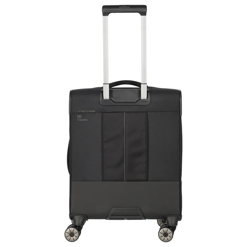Travelite Crosslite - Trolley de cabina con 4 ruedas S 55 cm (black)