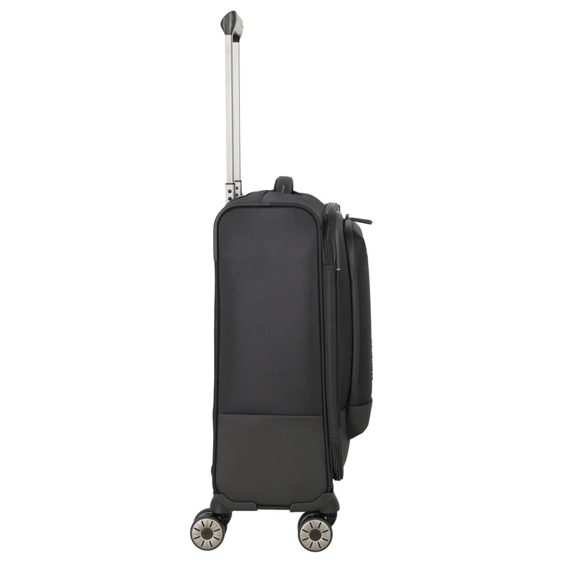 Travelite Crosslite - Trolley de cabina con 4 ruedas S 55 cm (black)