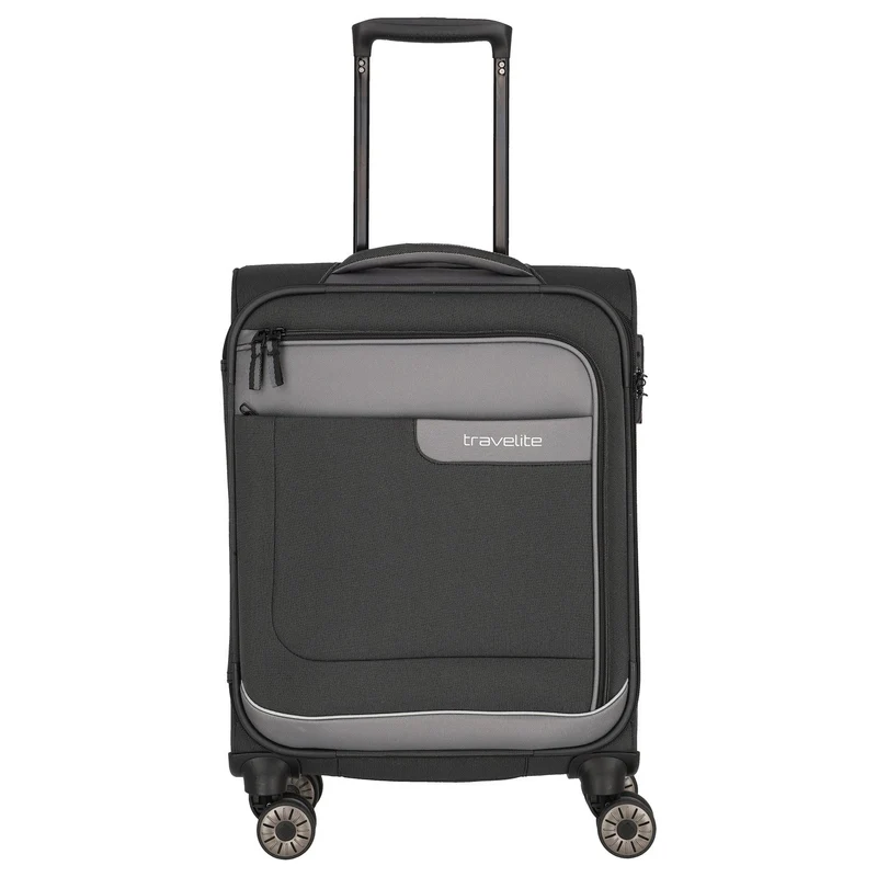Travelite Viia - Trolley de cabina con 4 ruedas S 55 cm (Schiefer)