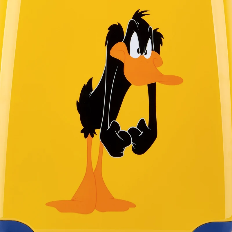 Roncato Looney Tunes Kids - Trolley infantil con 4 ruedas 50 cm (Daffy Duck Papaya)