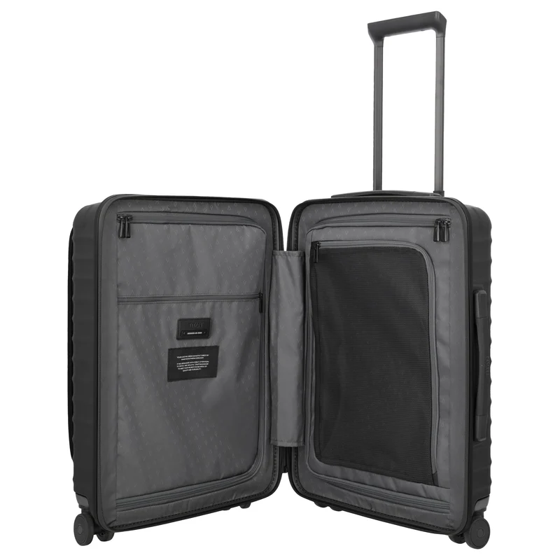 TITAN UPGRADE - Trolley de cabina con 4 ruedas S 55/23 cm con bolsillo frontal (nightshade black)
