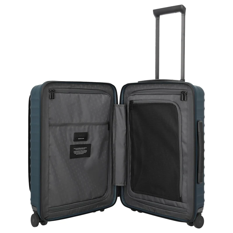 TITAN UPGRADE - Trolley de cabina con 4 ruedas S 55/23 cm con bolsillo delantero (midnight blue)