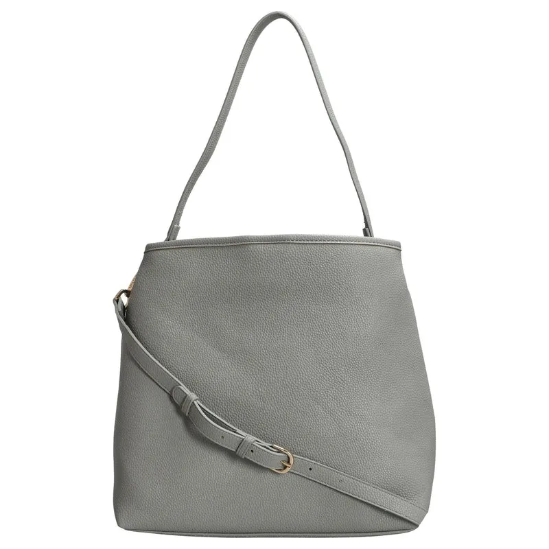 Valentino Bags Brixton - Bolso de hombro 31 cm (grigio polvere)