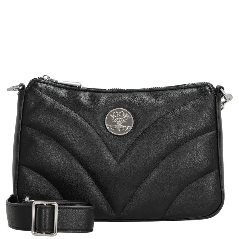 Joop Jeans Women Soave Jasmina - Bolso de hombro S 24 cm (black)