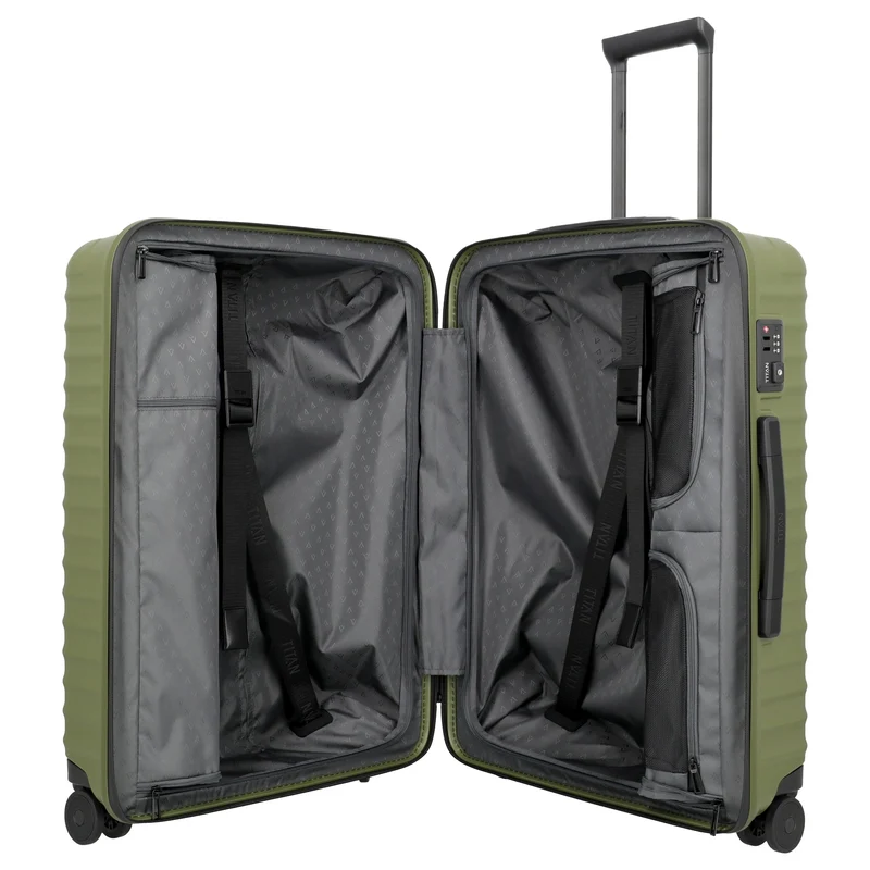 TITAN UPGRADE - Trolley con 4 ruedas M+ 69 cm (forest green)
