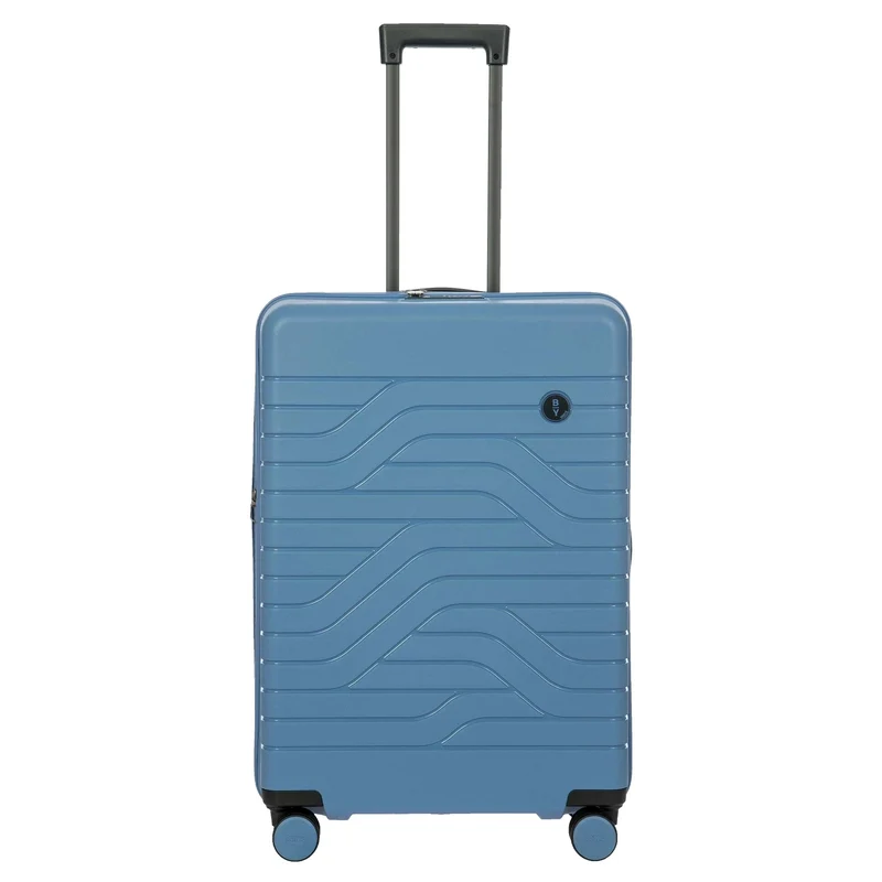 Brics BY Ulisse - Trolley de 4 ruedas 71 cm expandible (grey blue)