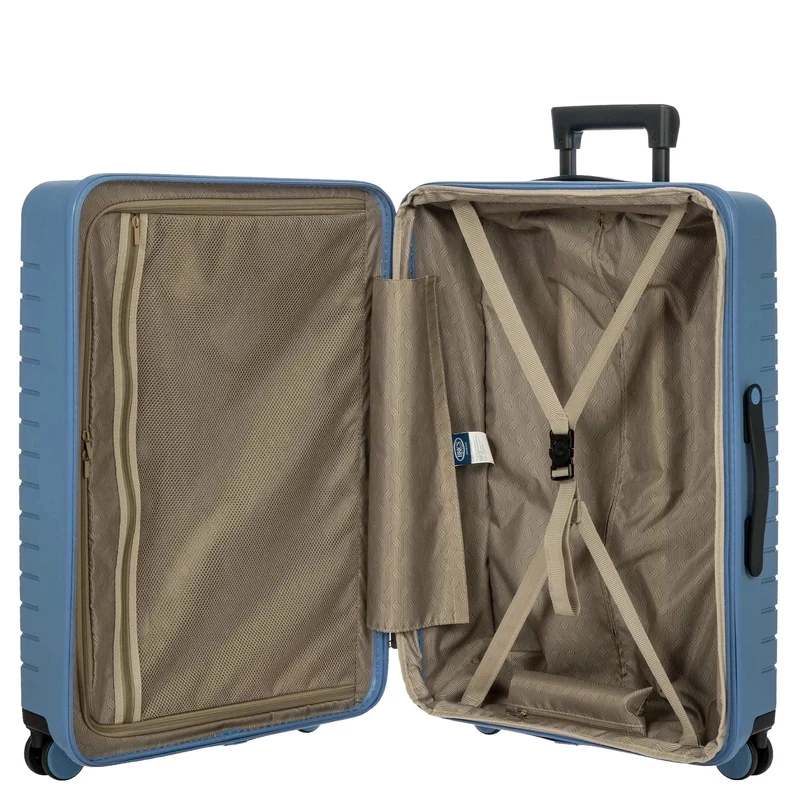 Brics BY Ulisse - Trolley de 4 ruedas 71 cm expandible (grey blue)
