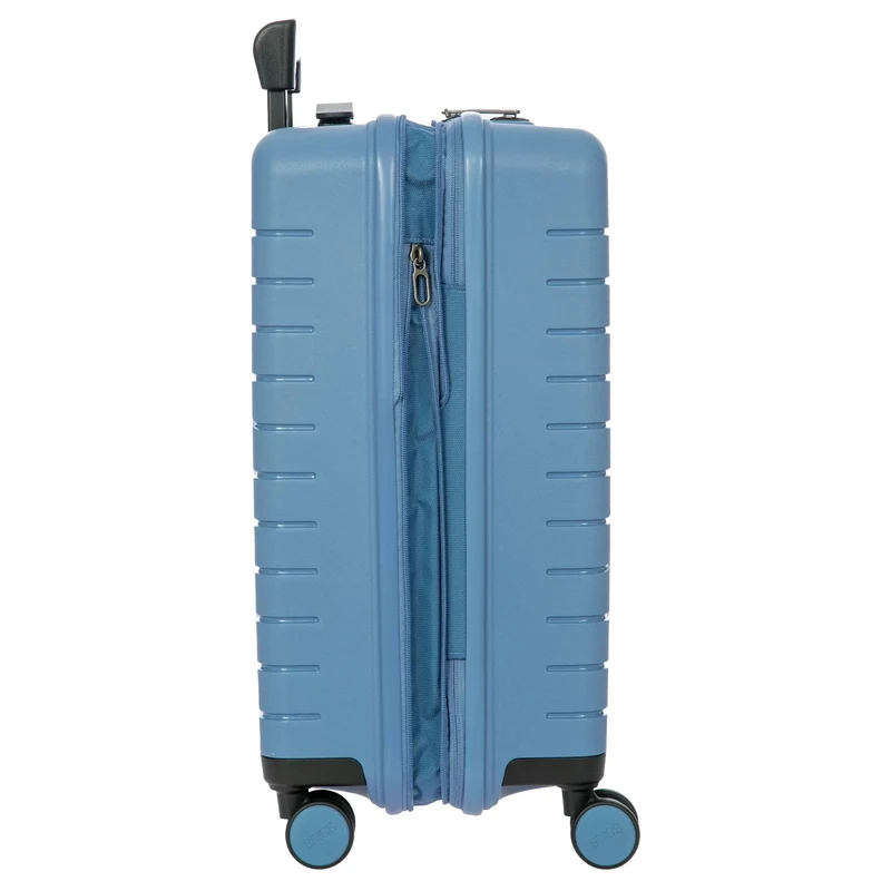 Brics BY Ulisse - Trolley de cabina de 4 ruedas 55 cm expandible (grey blue)