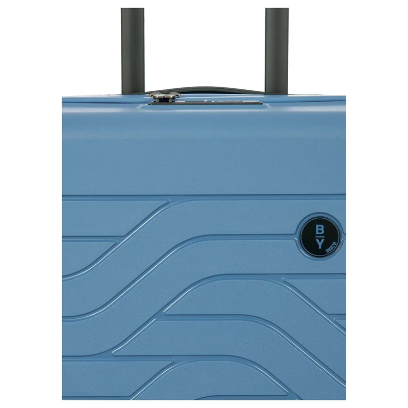 Brics BY Ulisse - Trolley de cabina de 4 ruedas 55 cm expandible (grey blue)