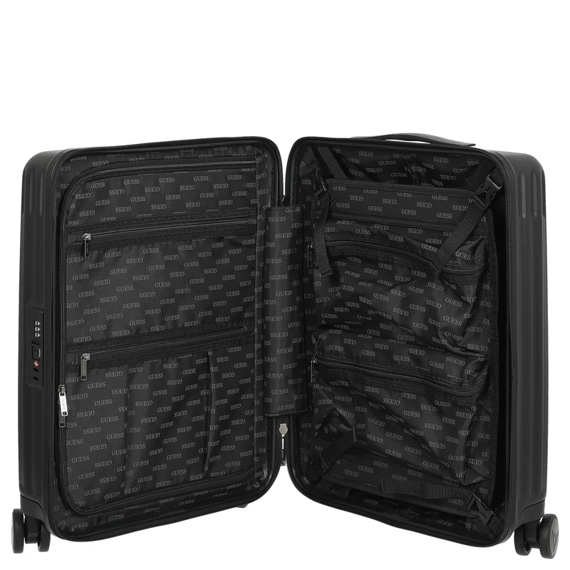 Guess Olbia - Trolley de cabina con 4 ruedas S 55 cm (black)
