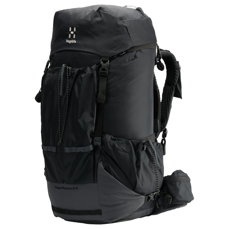 Haglöfs Rugged Mountain Q 75 - Mochila de trekking 81 cm (true black/magnetite)