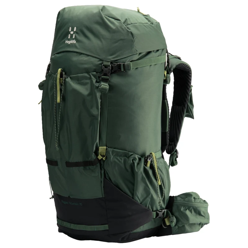 Haglöfs Rugged Mountain 75 - Mochila de trekking 81 cm (fjell green/true black)